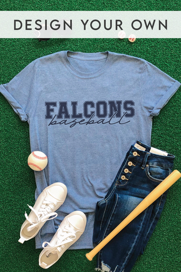 Custom All Star Tee v.1 - Heather Indigo